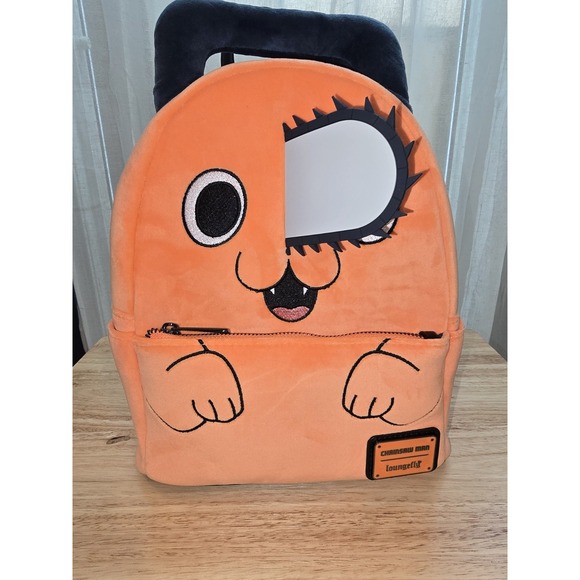 Loungefly Handbags - Loungefly Chainsaw Man Pochita Plush Mini Backpack